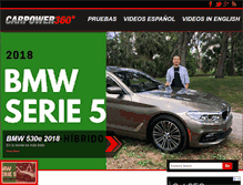 Tablet Screenshot of carpower360.com